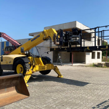 Komatsu WH716 verreiker + AIRCO!
