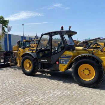 Komatsu WH716 verreiker + AIRCO!