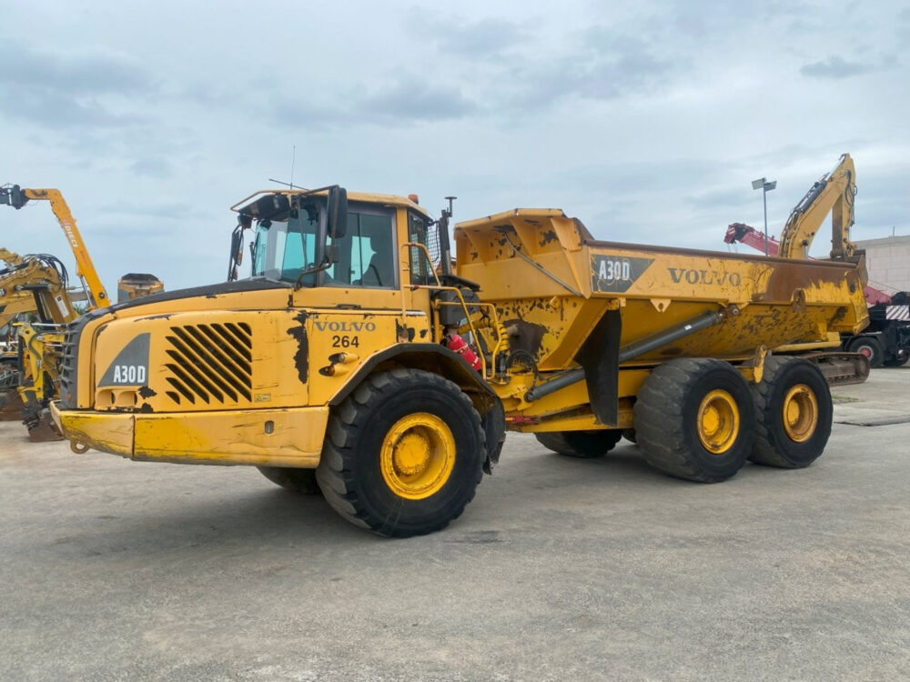 Volvo A30D 6×6 dumper