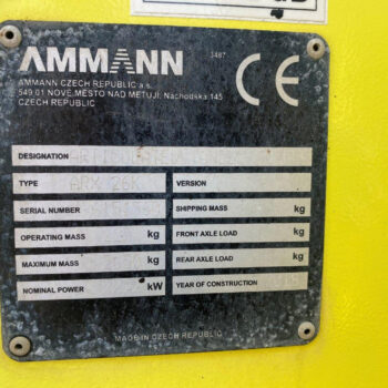 BOMAG BW120AC – Ammann ARX26K combiwals