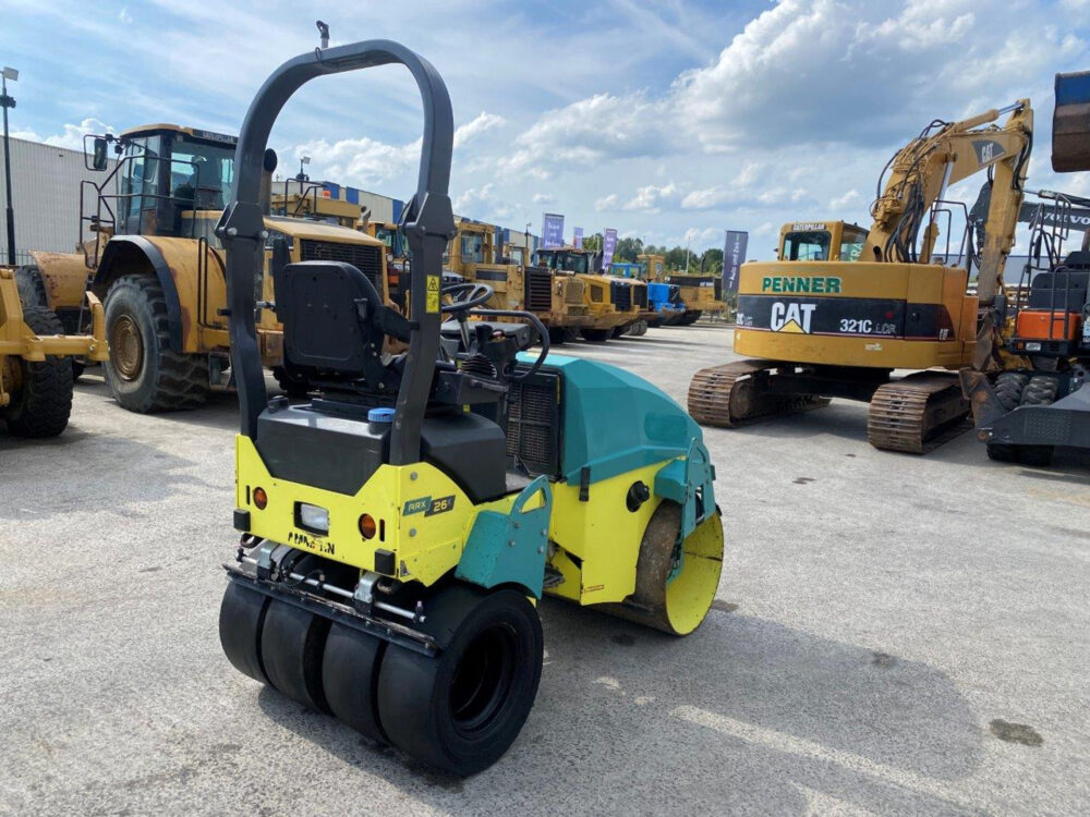 BOMAG BW120AC – Ammann ARX26K combiwals