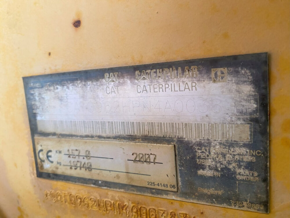Caterpillar 962H wiellader