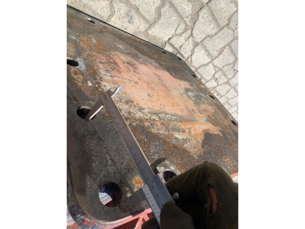 Wimmer Top Cut concrete crusher shear