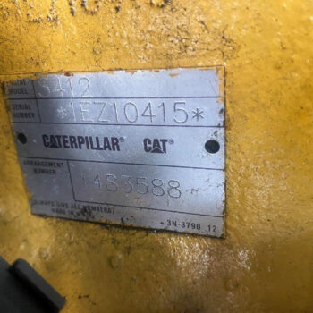 Caterpillar 900 kVA generator
