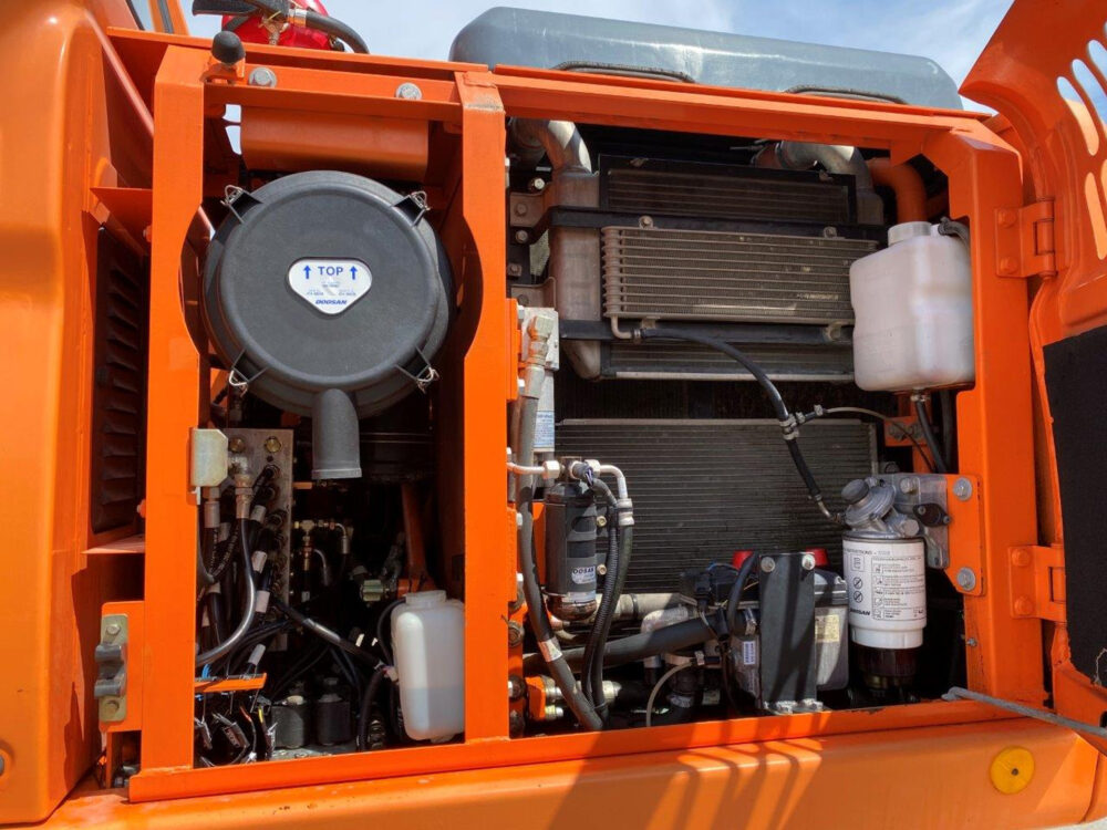 Doosan DX170W mobiele graafmachine