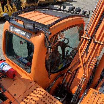 Doosan DX170W mobiele graafmachine