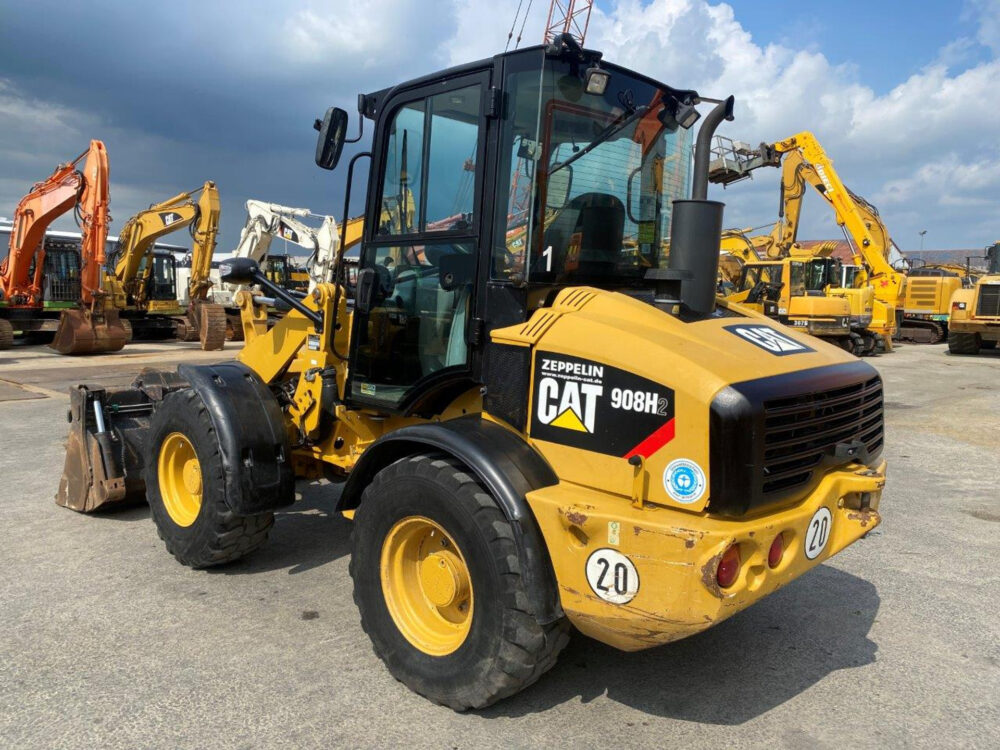 Caterpillar 908H2 wiellader