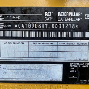 Caterpillar 908H2 wiellader