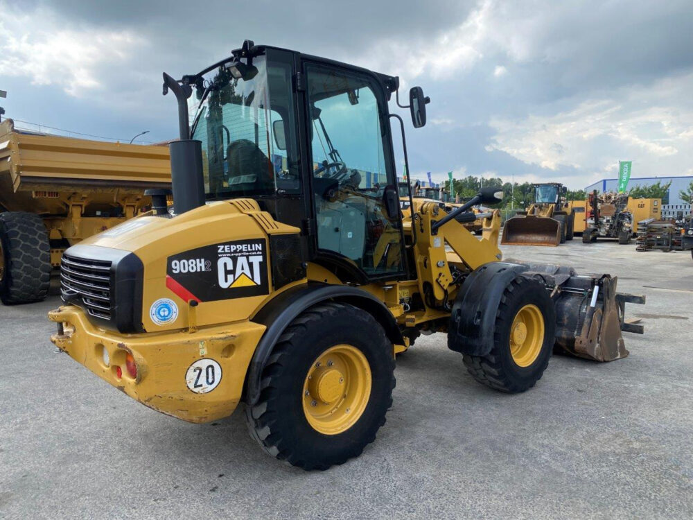 Caterpillar 908H2 wiellader