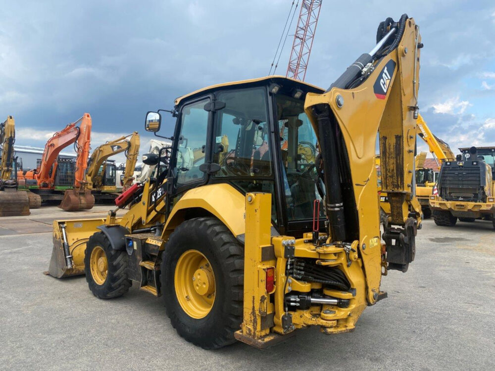 Caterpillar 432F2 graaflaad combinatie