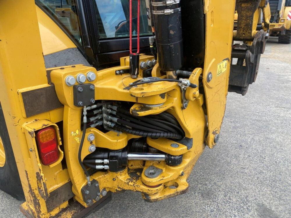 Caterpillar 432F2 graaflaad combinatie