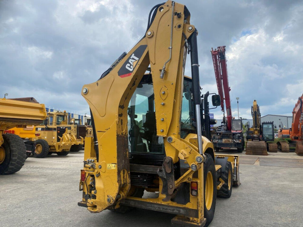 Caterpillar 432F2 graaflaad combinatie