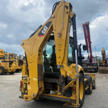 Caterpillar 432F2 graaflaad combinatie