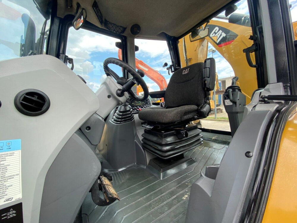 Caterpillar 432F2 graaflaad combinatie
