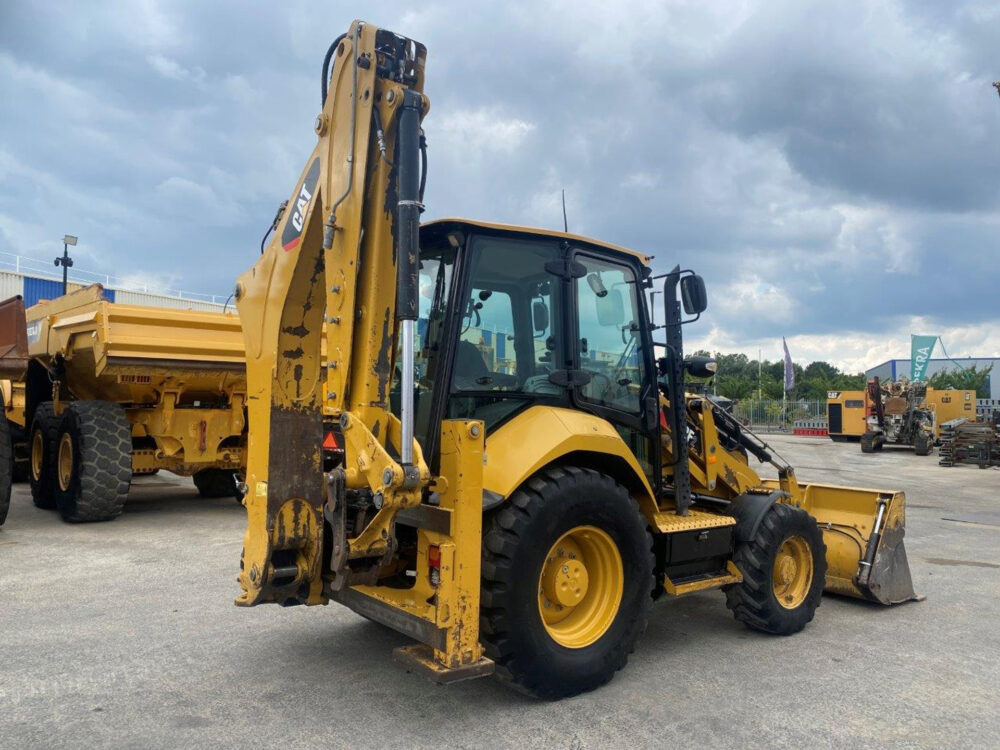Caterpillar 432F2 graaflaad combinatie