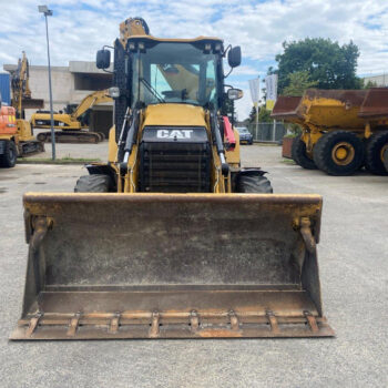 Caterpillar 432F2 graaflaad combinatie