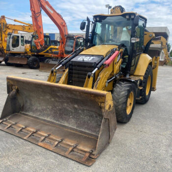 Caterpillar 432F2 graaflaad combinatie