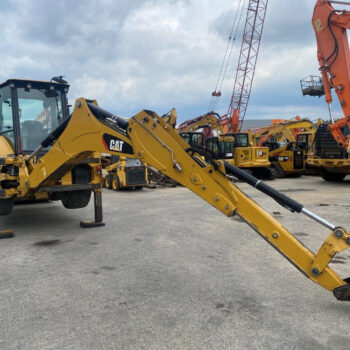 Caterpillar 432F2 graaflaad combinatie