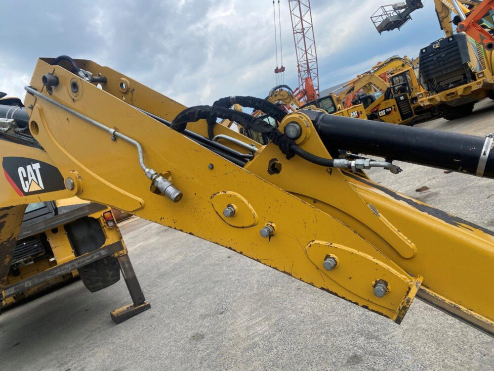 Caterpillar 432F2 graaflaad combinatie