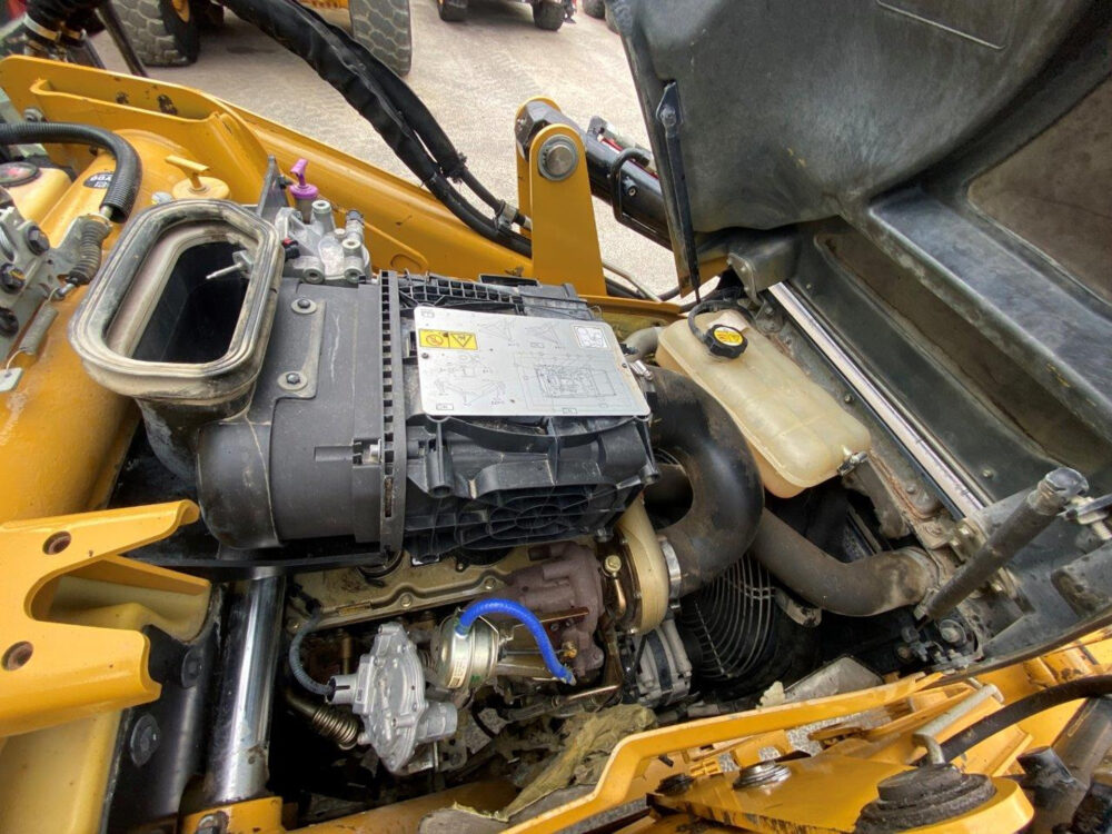 Caterpillar 432F2 graaflaad combinatie