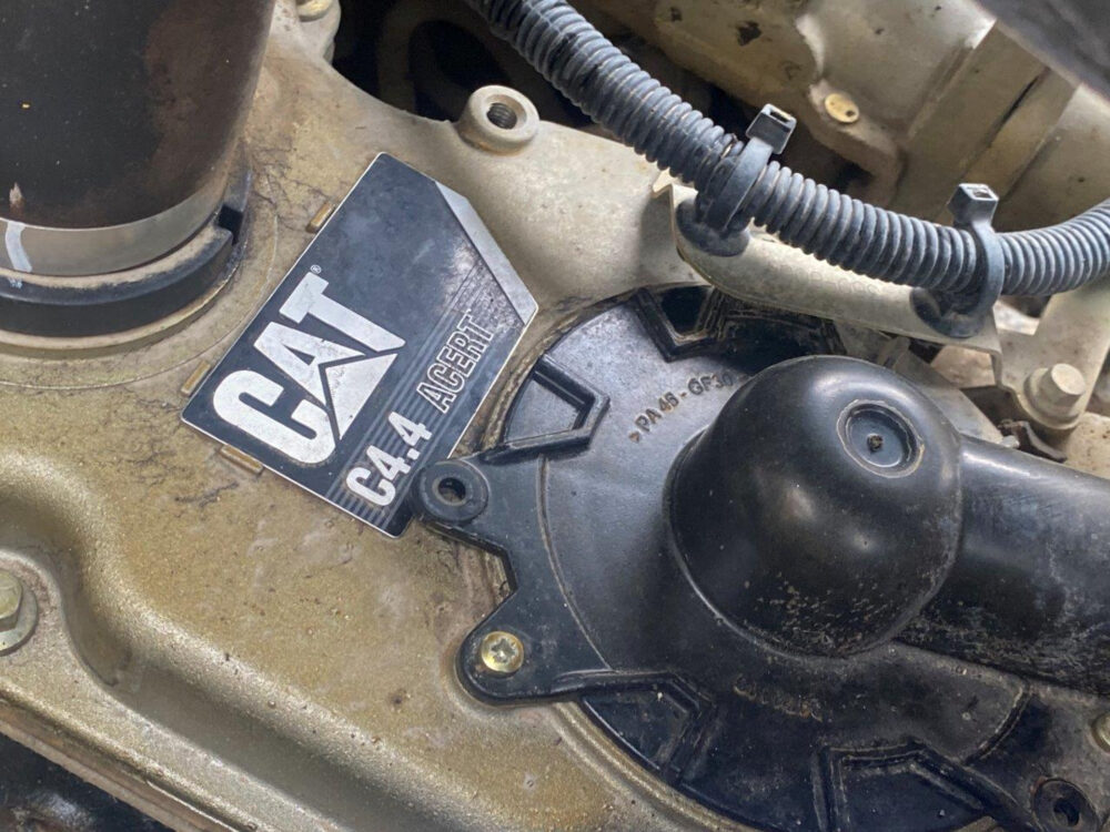 Caterpillar 432F2 graaflaad combinatie