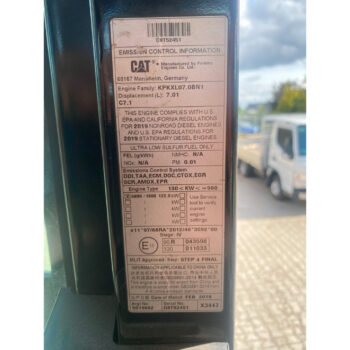 Caterpillar 323 07B rupsgraafmachine
