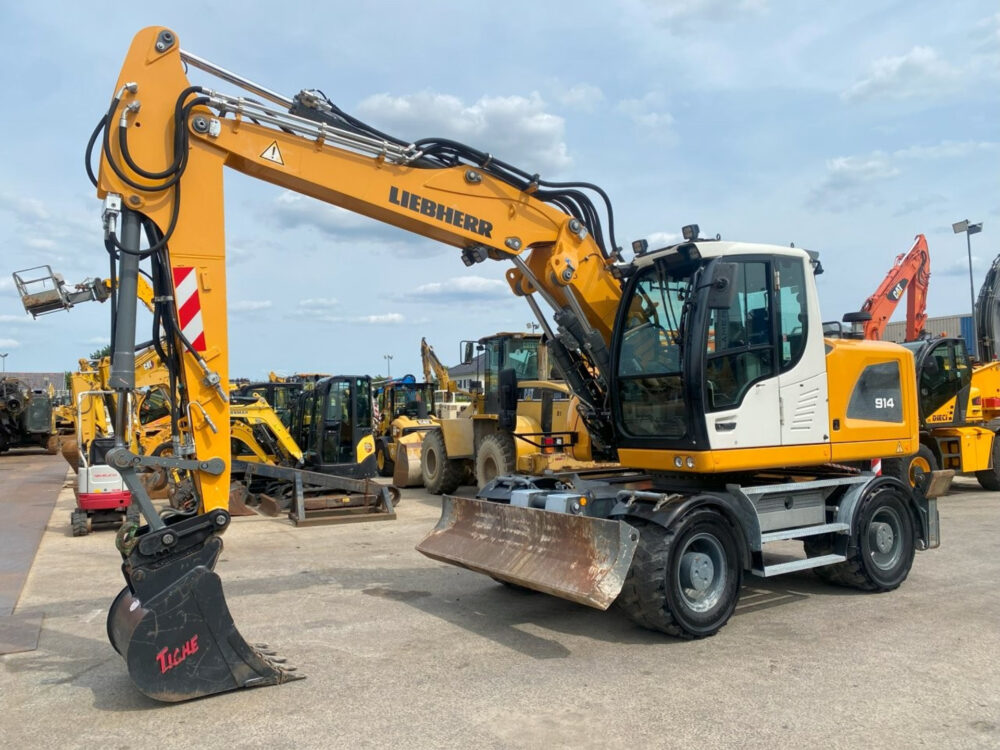 Liebherr A914 mobiele graafmachi