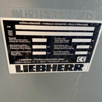 Liebherr A914  mobiele graafmachi