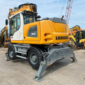 Liebherr A914  mobiele graafmachi