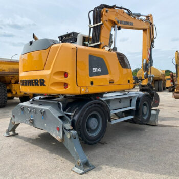Liebherr A914  mobiele graafmachi