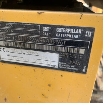 Caterpillar 305E2 minigraver + AIRCON!