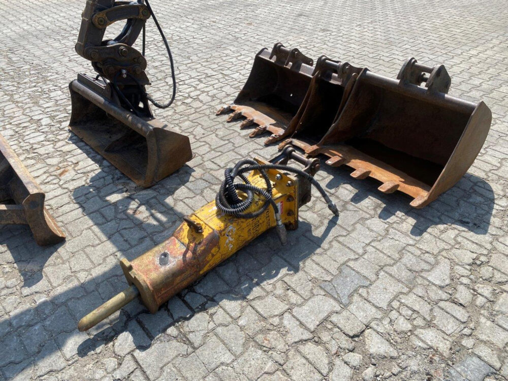 Volvo ECR38 minigraafmachine