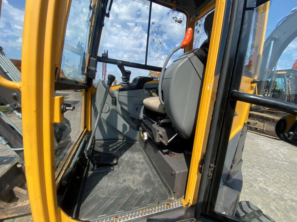Volvo ECR38 minigraafmachine