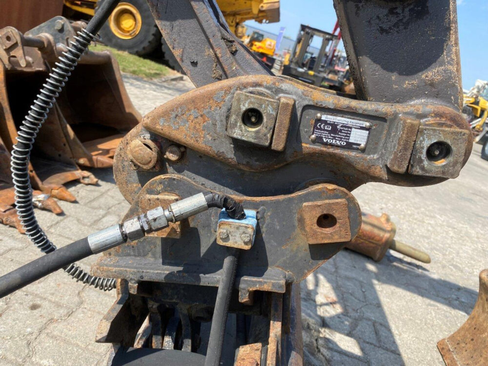 Volvo ECR38 minigraafmachine