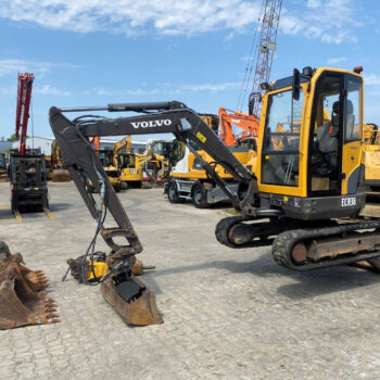 Volvo ECR38 minigraafmachine