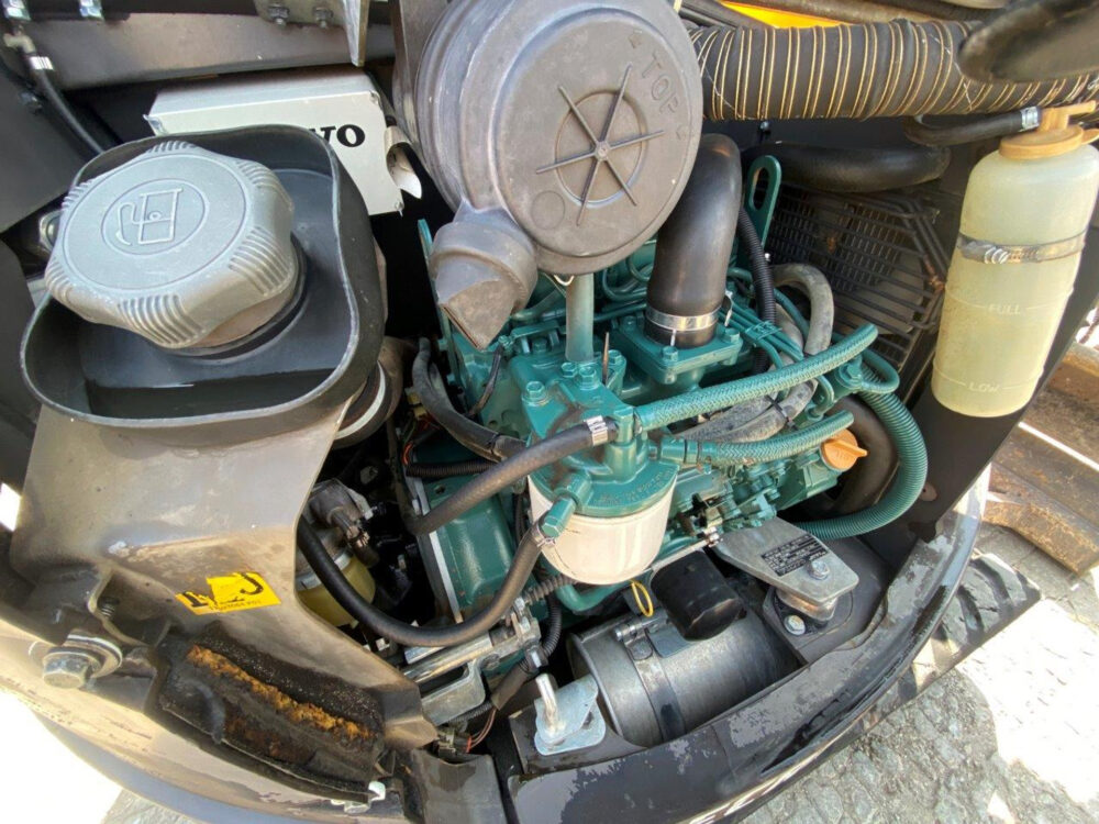 Volvo ECR38 minigraafmachine