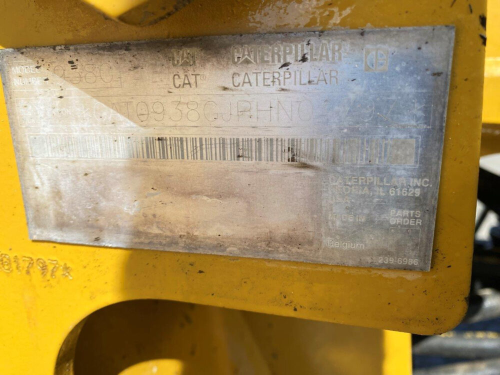 Caterpillar 938G serie 2 wiellader