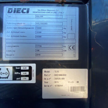 Dieci Pegasus 40.25 Roto Full set!