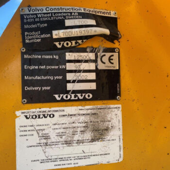 Volvo L70D wiellader