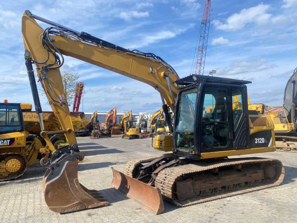 Caterpillar 312 DL rupsgraafmachine