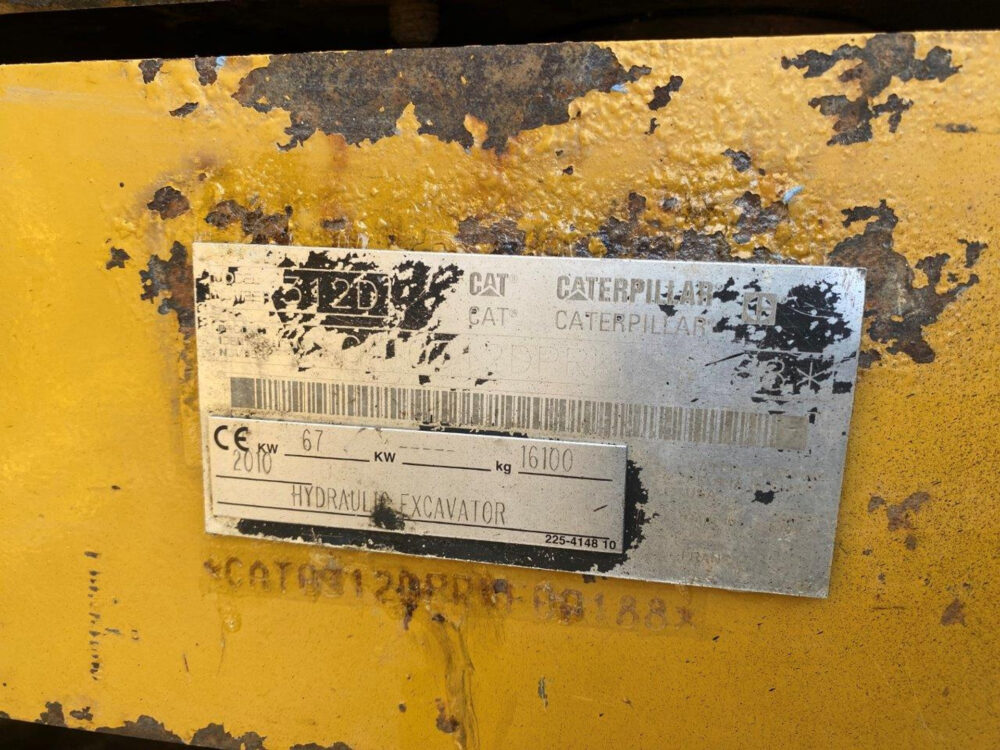 Caterpillar 312 DL rupsgraafmachine