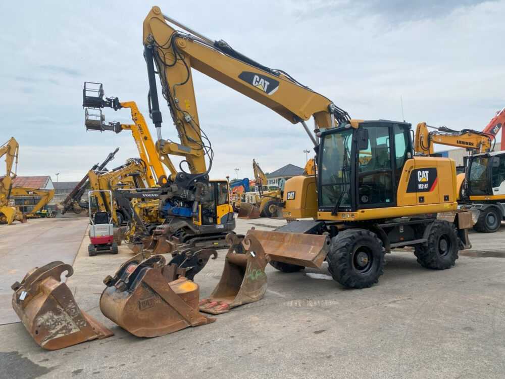 Caterpillar M314F mobiele graafmachine