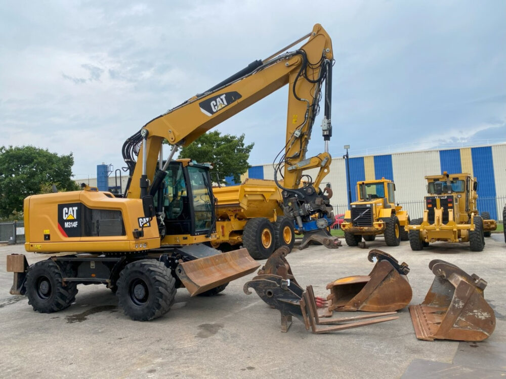 Caterpillar M314F mobiele graafmachine