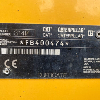 Caterpillar M314F mobiele graafmachine