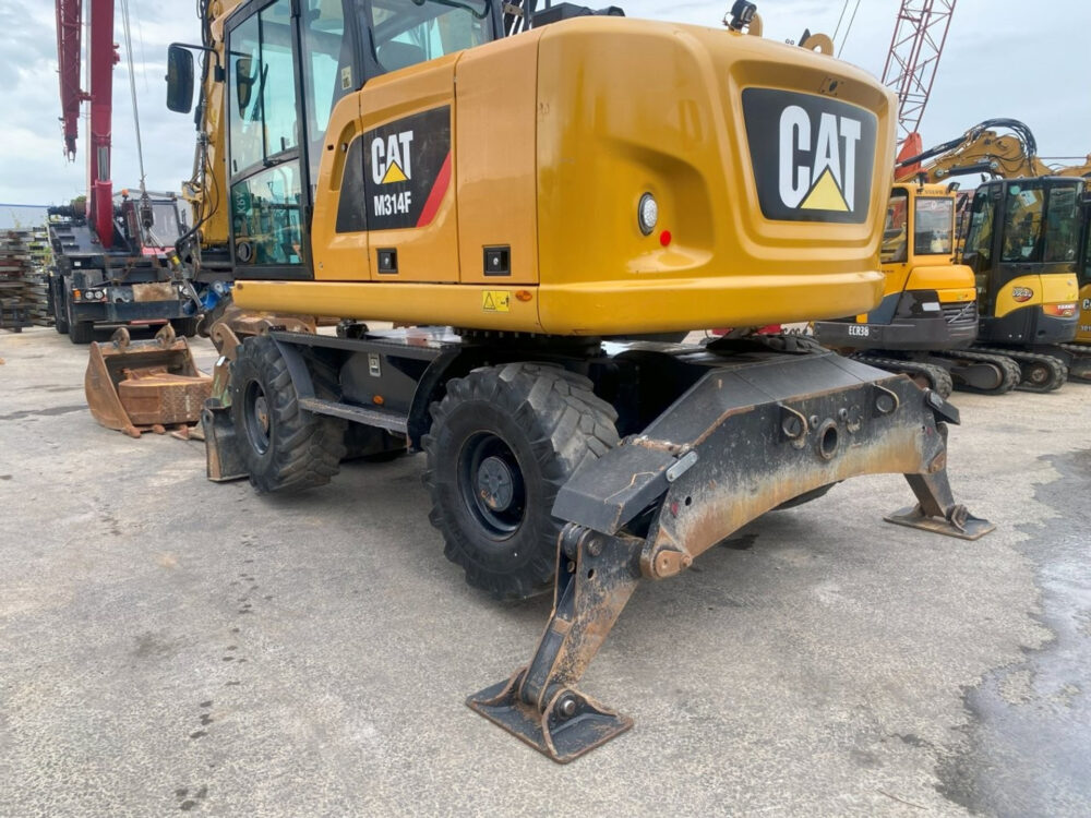 Caterpillar M314F mobiele graafmachine