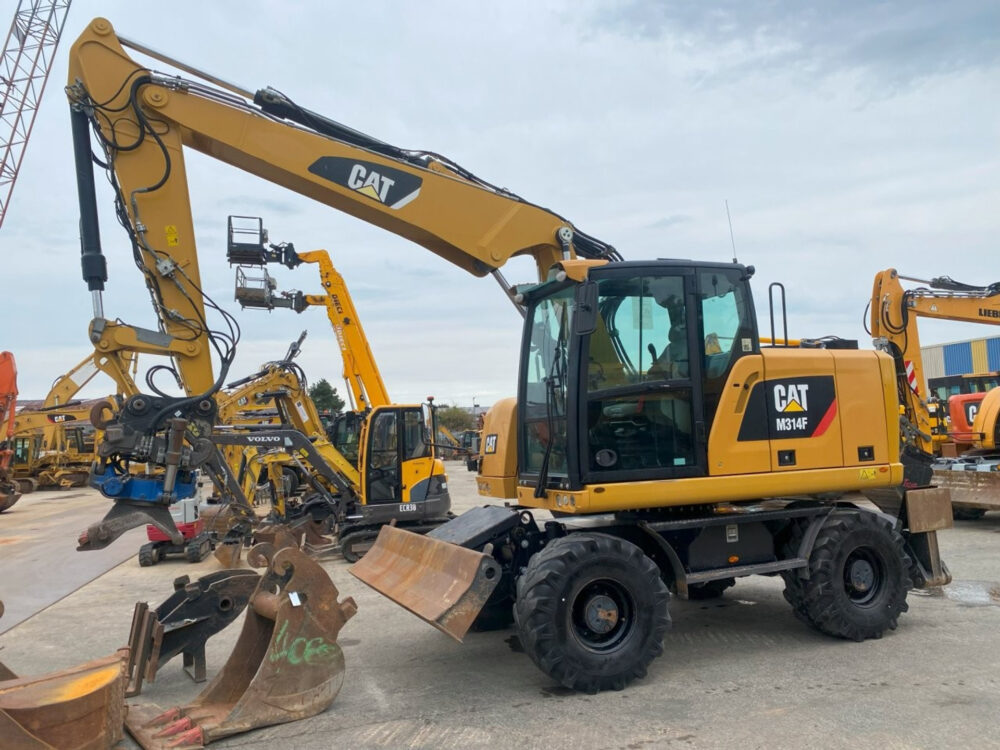 Caterpillar M314F mobiele graafmachine