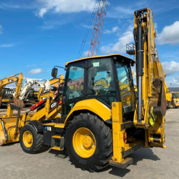 Caterpillar 432F2 graaflaad combinatie