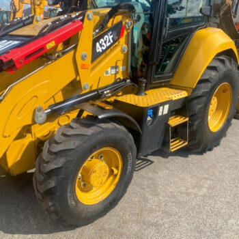 Caterpillar 432F2 graaflaad combinatie
