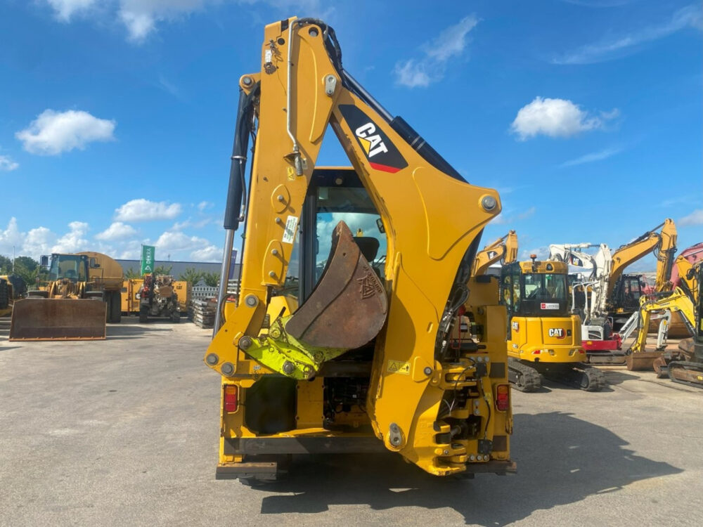 Caterpillar 432F2 graaflaad combinatie