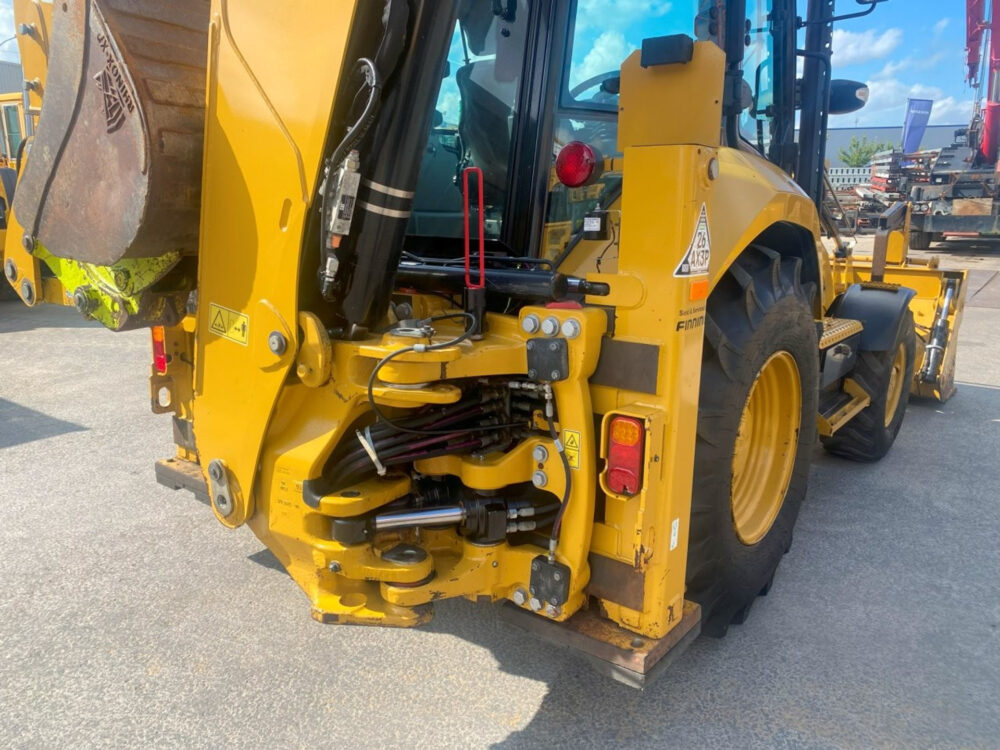 Caterpillar 432F2 graaflaad combinatie